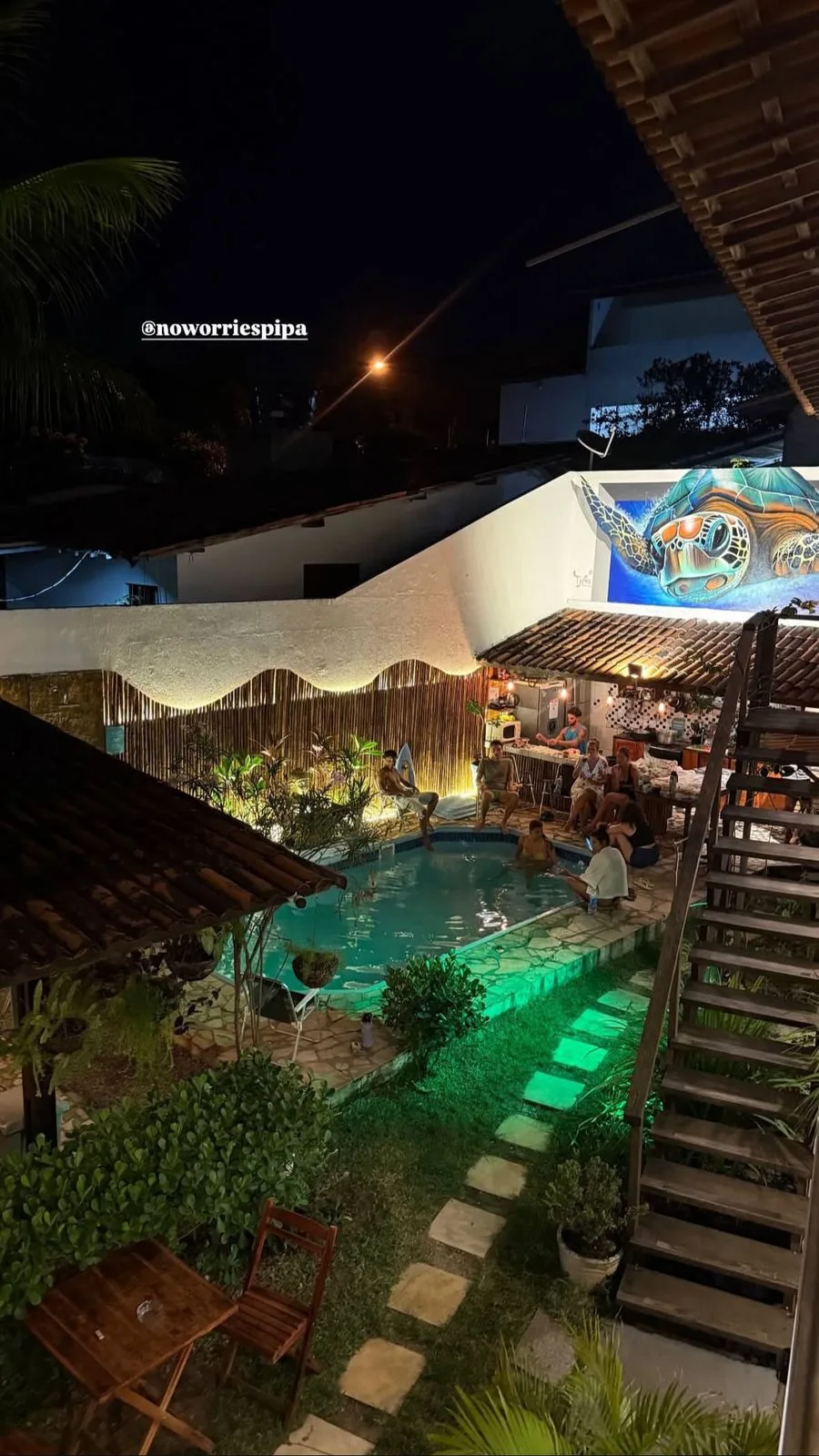 Piscina — No Worries Hostel Pipa